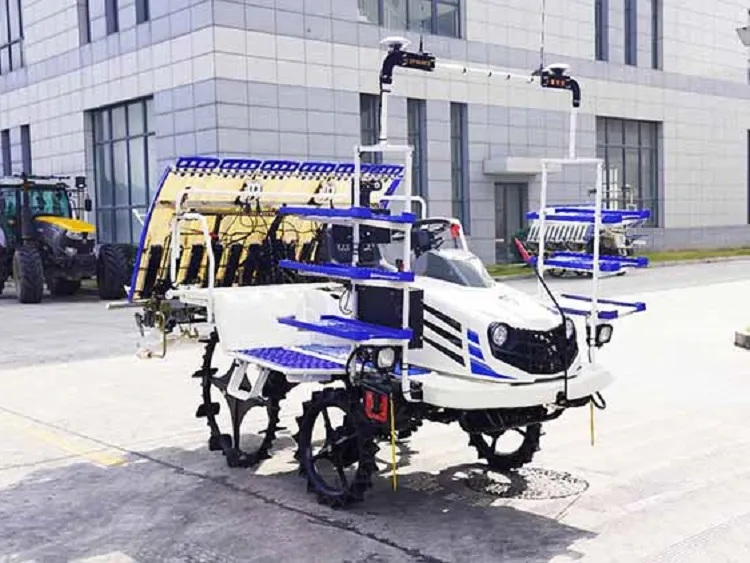 Agrarische rijsttransplanter