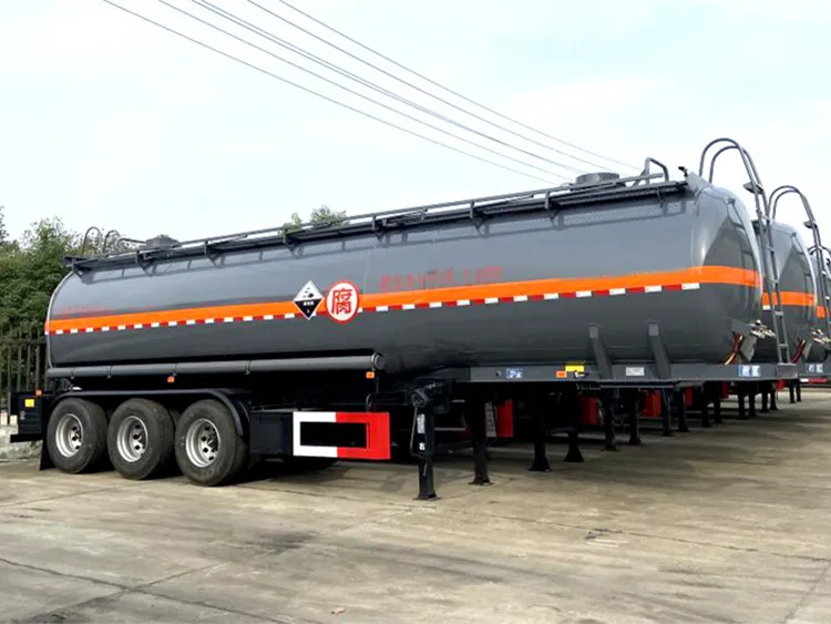 Dangerous Goods Transport Semi-oplegger