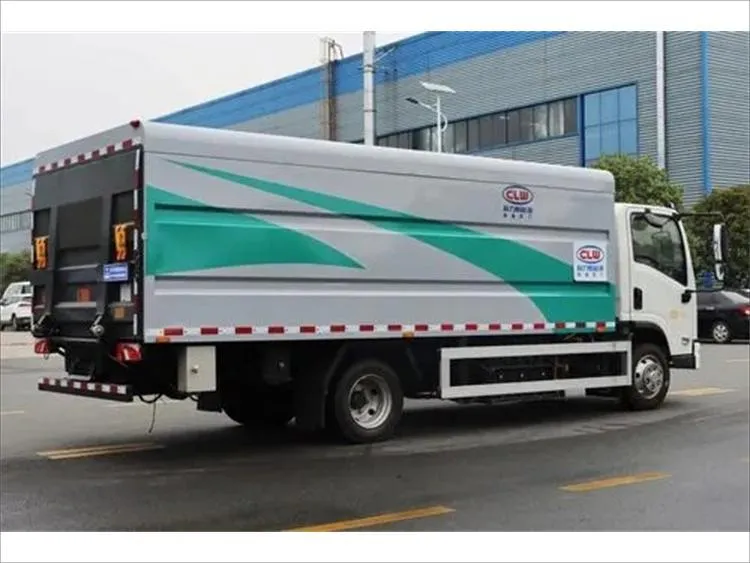 Elektrische vuilniswagen