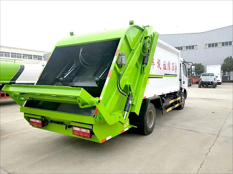 Afval transport semi-oplegger