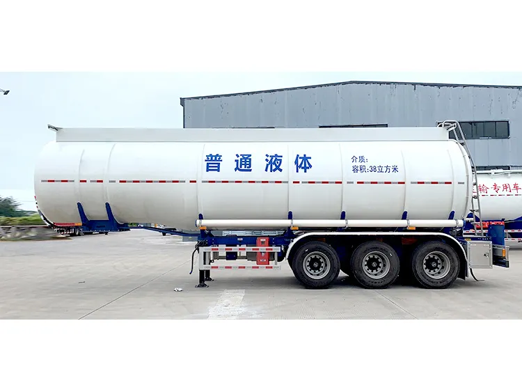 Vloeibaar voedseltransport semi-oplegger