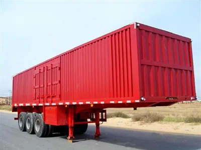Aluminium legering container semi-oplegger