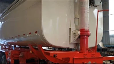 Tank achterkipoplegger