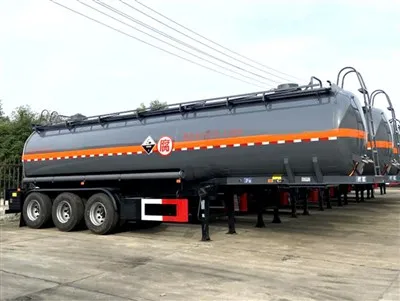 Dangerous Goods Transport Semi-oplegger
